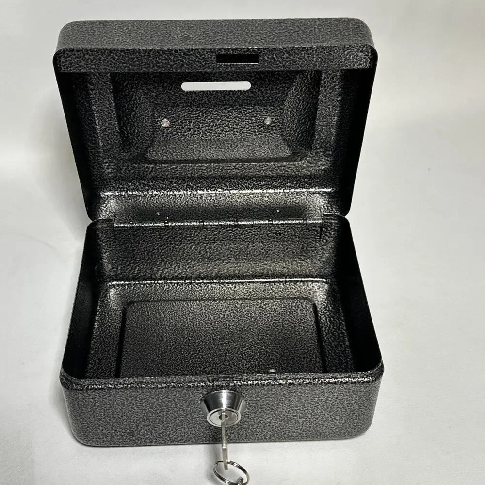 EUC Hercules by FireKing Lock Box 6”x3” with 2 keys